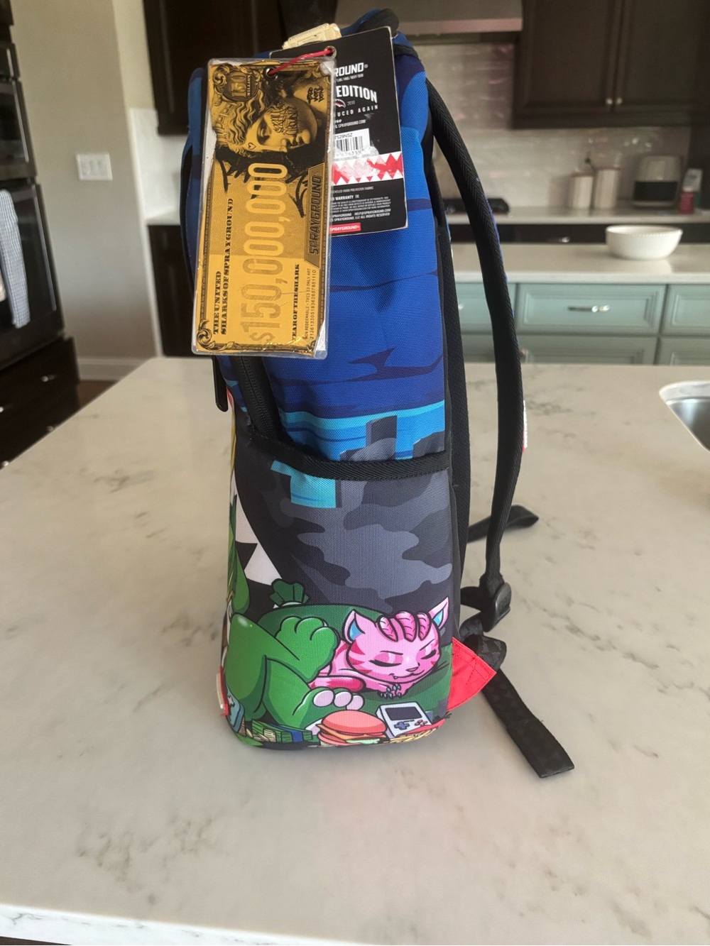 Sprayground Red Limited Edition Interior Backpack - Picture 7 of 12